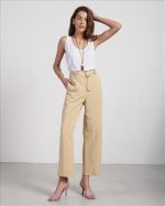 LINEN TROUSER CROPPED