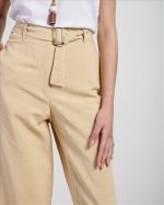 LINEN TROUSER CROPPED - Image 4
