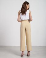 LINEN TROUSER CROPPED - Image 5