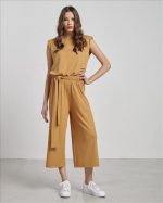 JUMPSUIT ZIP KILOT RIPPED SHOULDER PADS