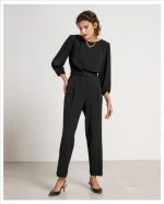 JUMPSUIT CREPE PLEAT - Image 2