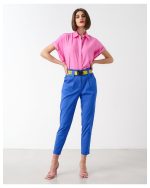 HIGH WAIST COTTON WITH BELT