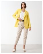 HIGH WAIST COTTON WITH BELT - Image 5