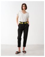 HIGH WAIST COTTON WITH BELT - Image 6