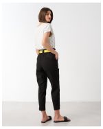 HIGH WAIST COTTON WITH BELT - Image 9