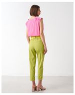 HIGH WAIST COTTON WITH BELT - Image 13