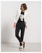 TROUSER COTTON CHINOS ELASTIC WAIST - Image 11