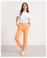 TROUSER COTTON CHINOS ELASTIC WAIST - Image 17