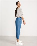 TROUSER TENCEL ELASTIC WAIST - Image 4