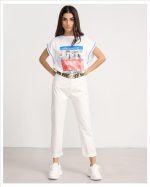TROUSER COTTON MOM FIT