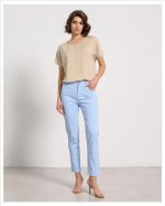 TROUSER COTTON MOM FIT - Image 7