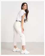 TROUSER COTTON MOM FIT - Image 11