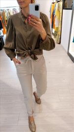 TROUSER COTTON ELASTIC WAIST