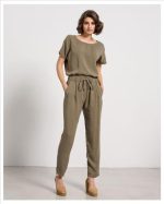 TROUSER TENCEL DRAWSTRING WAIST - Image 6