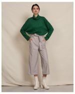 ECO LEATHER TROUSER CROPPED - Image 5