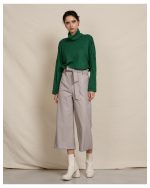 ECO LEATHER TROUSER CROPPED - Image 6