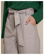 ECO LEATHER TROUSER CROPPED - Image 7