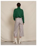 ECO LEATHER TROUSER CROPPED - Image 8