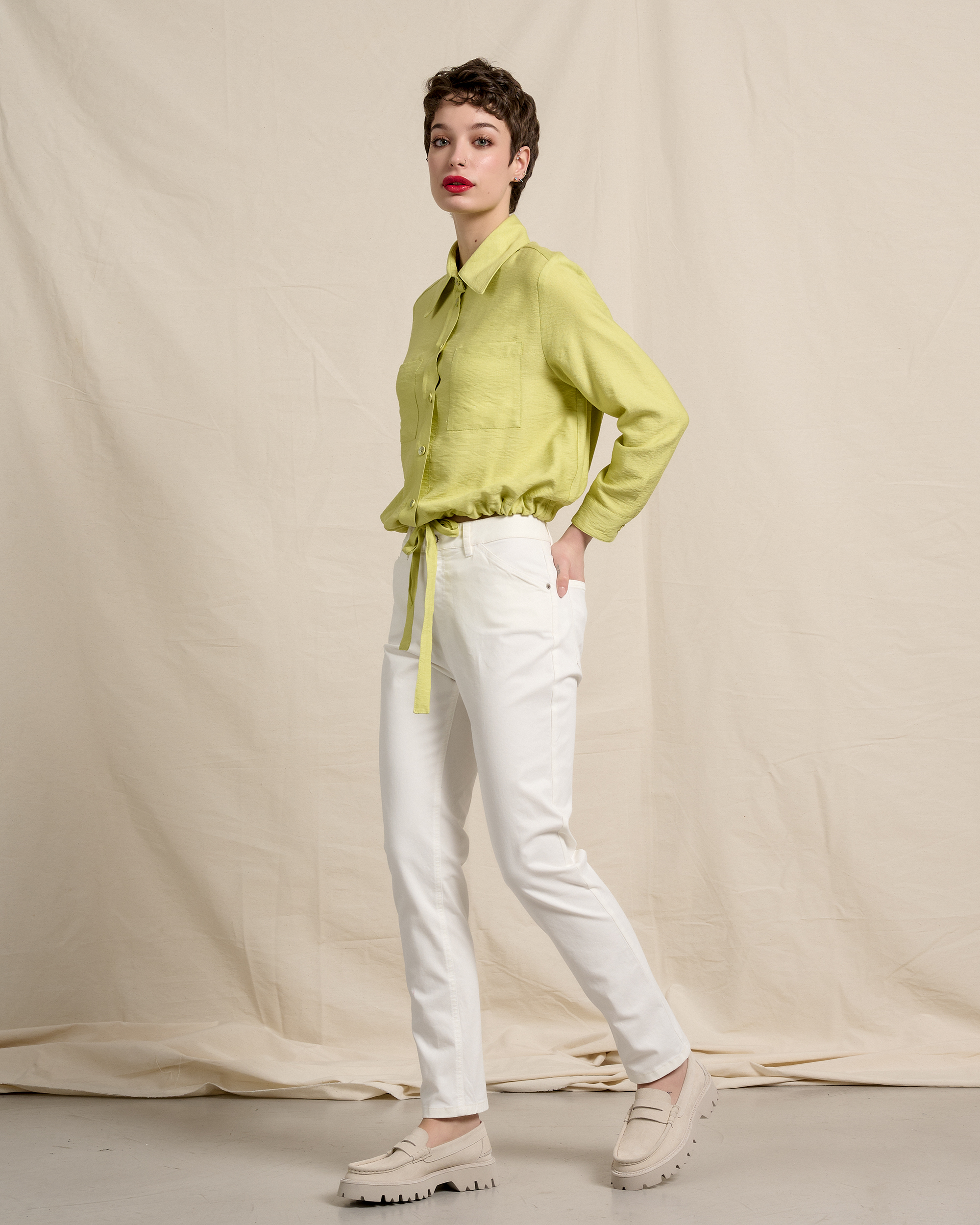 25027.jpg TROUSER COTTON FIVE POCKETS - Image 1