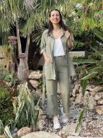 LINEN TROUSER CROPPED
