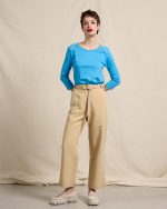 LINEN TROUSER CROPPED - Image 2