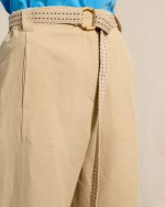 LINEN TROUSER CROPPED - Image 4