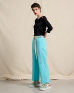 LINEN TROUSER CROPPED - Image 17