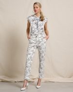TROUSER COTTON PRINTED