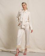 TROUSER SATIN CROPPED - Image 3