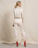 TROUSER SATIN CROPPED - Image 4