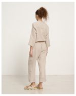CROPPED LINEN TROUSER - Image 5