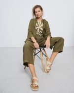 CROPPED LINEN TROUSER - Image 8