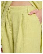 CROPPED LINEN TROUSER - Image 12