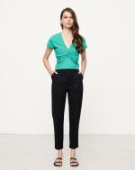 TROUSER COTTON HIGH WAIST - Image 2