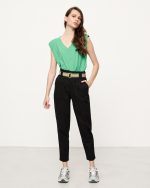 TROUSER COTTON CROPPED - Image 3