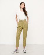 TROUSER COTTON CROPPED - Image 6