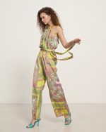 TROUSER SATIN PRINTED