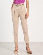 TROUSER LINEN CROPPED - Image 2