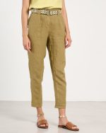 TROUSER LINEN CROPPED - Image 8