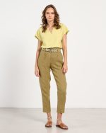 TROUSER LINEN CROPPED - Image 9