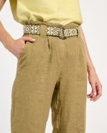 TROUSER LINEN CROPPED - Image 11