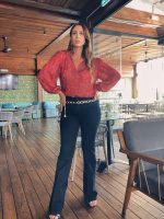 JEAN BLACK FLARED LEG - Image 6