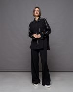 TROUSER LYCRA WIDE LEG - Image 2