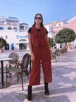 CROPPED TROUSER CORDUROY