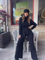 TROUSER KNITTED WIDE LEG - Image 3
