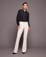 SUIT FLARE LEG TROUSER - Image 3
