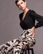 VELVET TROUSER PRINTED - Image 4