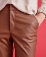 ECO LEATHER CHINOS TROUSER - Image 15