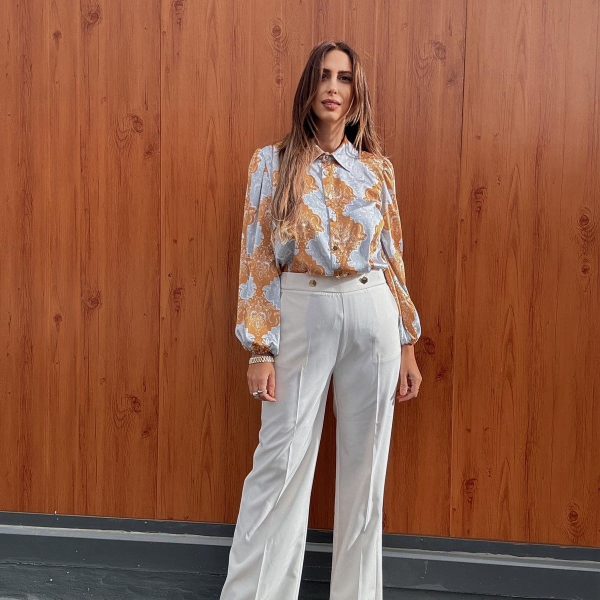 SUIT TROUSER WIDE LEG