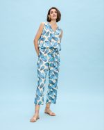 TROUSER SATIN PRINTED